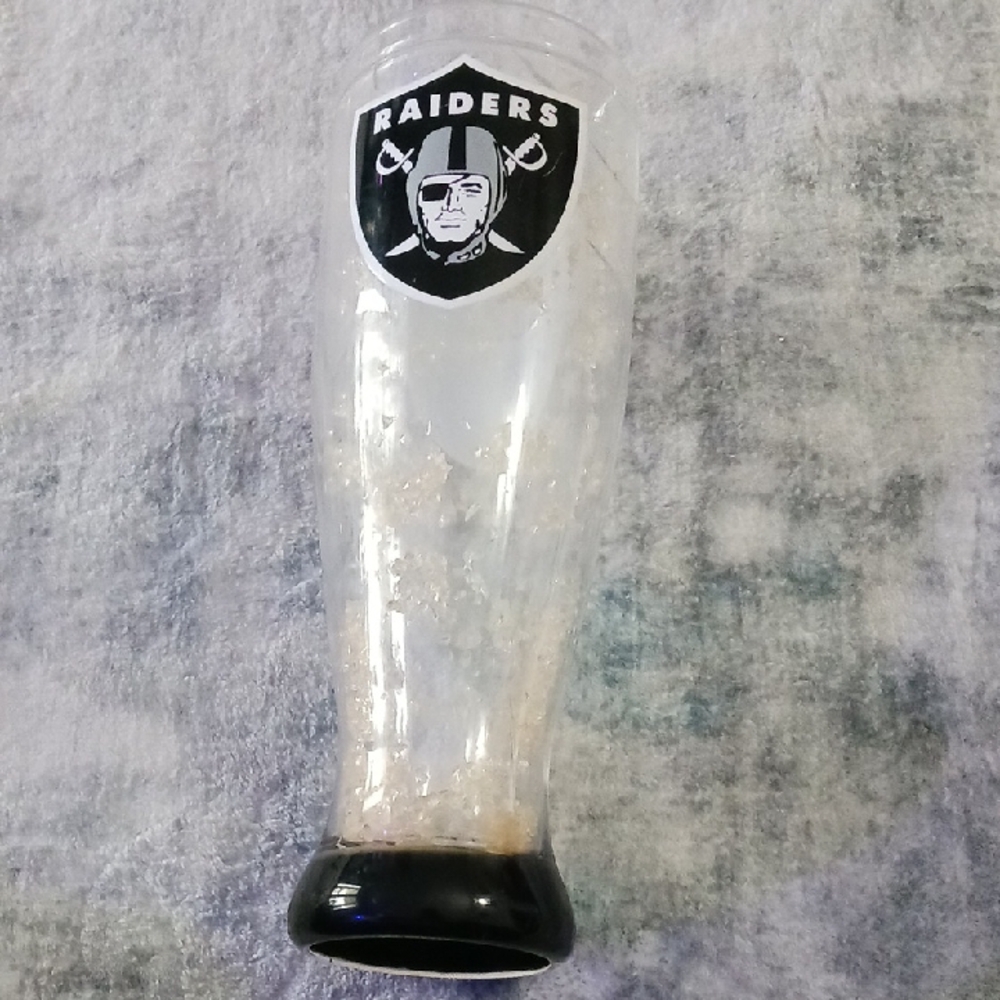 Nfl Raiders Ice Pilsner Plastic Glass